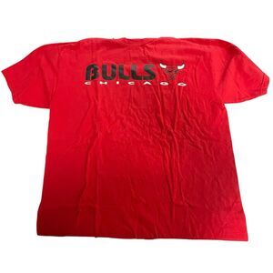 Mens XL Vintage Red Chicago Bulls‎ T Shirt